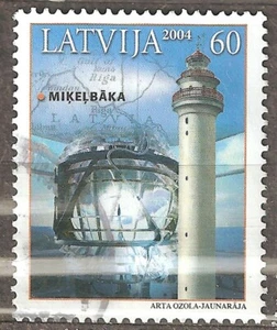 Latvia: single used stamp, Lighthouses of Latvia, 2004, Mi#621 - Picture 1 of 1