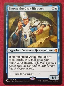 Magic The Gathering LA LISTA BRUVAC EL GRANDILOCUENTE tarjeta azul Magic The Gathering Magic The Gathering - Imagen 1 de 2