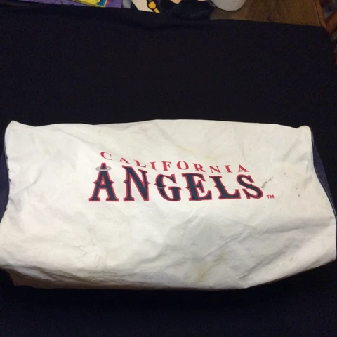 Vintage California Angels Sportsmart Rawlings Duffle Bag Cover