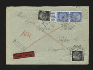 1940 Express Letter from Free City to Vienna (H52) - Picture 1 of 2