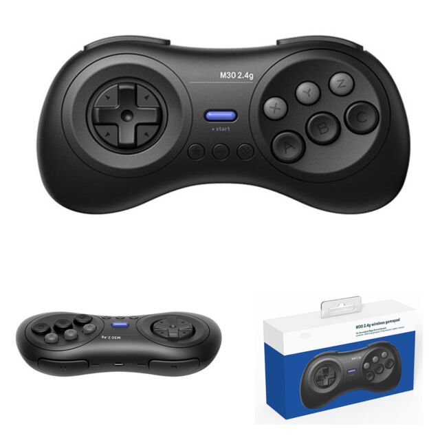 Controlador de jogo sem fio D8, joystick gamepad, fogo rápido