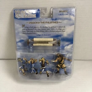 Heroes of Faith Samson & The Philistines Figuren Collection One 2004 Neu im Karton - Bild 1 von 6