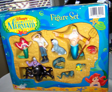 Vintage 1995 Disney The Little Mermaid Figure Set Mattel 65920 Ariel Rare NOS