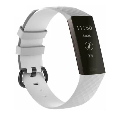 Pulseira de silicone de substituição para Fitbit Charge 3 4 SE - Imagem 1 de 4