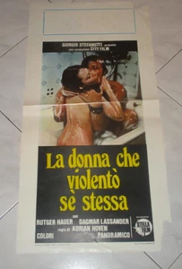 LOCANDINA -LA DONNA CHE VIOLENTO' SE STESSO - RUTGER HAUER - DAGMAR LASSANDER - Imagen 1 de 1