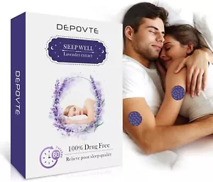 Sleep Patches 60pcs, Lavender and Chamomile, Extra 60 Count (Pack of 1) - Picture 1 of 7