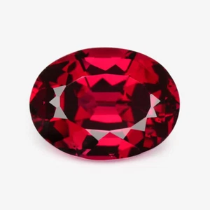 3.89Cts Marvelous Natural Rhodolite Garnet Oval Shape Loose Gemstone - Picture 1 of 2