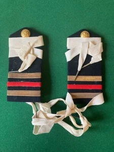 Merchant Navy Officer's Epaulette shoulder boards x 2 - Picture 1 of 3