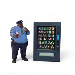 1:24 1:25 Authentic View Snack and Beverage Vending Machine for Dioramas - Picture 1 of 6