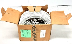 500 Ft. General Cable 24Awg Communications Cable White 4PR 2131245 Cat 3 - Picture 1 of 6