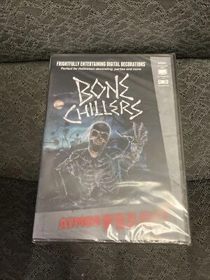 Atmosfx Bone Chillers Digital Decorations DVD for Halloween Holiday Projection Foto 1 de 4