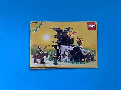 Lego Castle 6066 Camouflaged Outpost Manual de instrucciones solo Forestmen... - Imagen 1 de 4