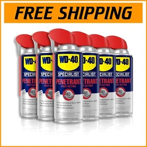 6-Pack Smart Straw Penetrant Spray - Fast Rust Breaker for Industrial & Home Use - Picture 1 of 10