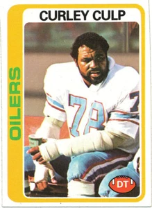 1978 Topps Curley Culp CHIEFS OlLERS Arizona State ASU SUN-DEVILS HOF - Bild 1 von 1