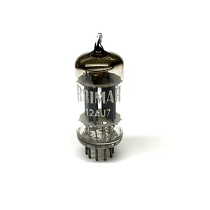 12AU7 ECC82 Long Grey Plate O Getter Used Brimar UK Valve Tubes (AAV10) - Picture 1 of 2
