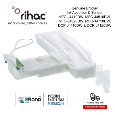 Brother Ink Absorber Waste Box MFC-J4620DW MFC-J4710DW DCP-J4110DW DCP-J4120DW - Image 1 of 2