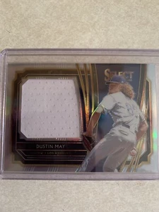 2020 Panini Select Jumbo Swatches Holo Prizm /250 Dustin May #RJS-DM Rookie RC - Picture 1 of 3