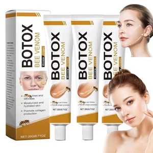3 Pcs Bee Wrinkle Cream, Bee Anti-Wrinkle Firming Moisturizing Cream - Picture 1 of 8