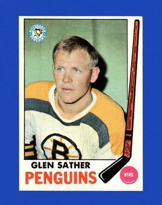 1969-70 Topps Set-Break #116 Glen Sather NR-MINT *GMCARDS* - Image 1 of 2