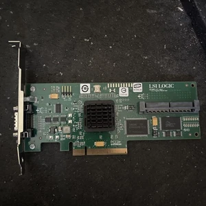LSI Logic SAS3442E-R PCI Express SATA / SAS Controller Card 3Gb/s per port - Picture 1 of 2