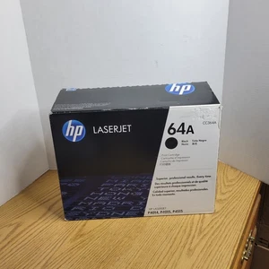 Open Box Genuine HP LaserJet CC364A (64A) Toner Print Cartridge - Black - Picture 1 of 5