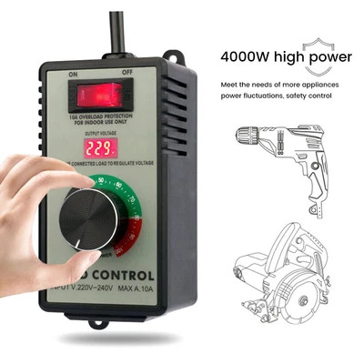 110/220V 4000W AC Motor Speed Controller Variable Voltage Regulator For Grinder - image 1 of 4