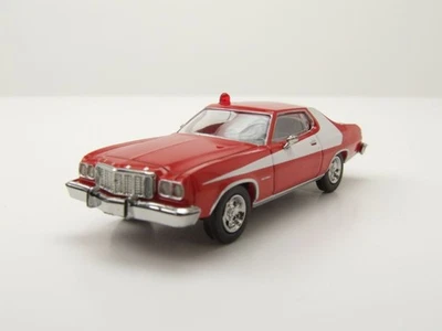 Ford Gran Torino Rosso Modellino Auto 1:87 Brekina - Immagine 1 di 4