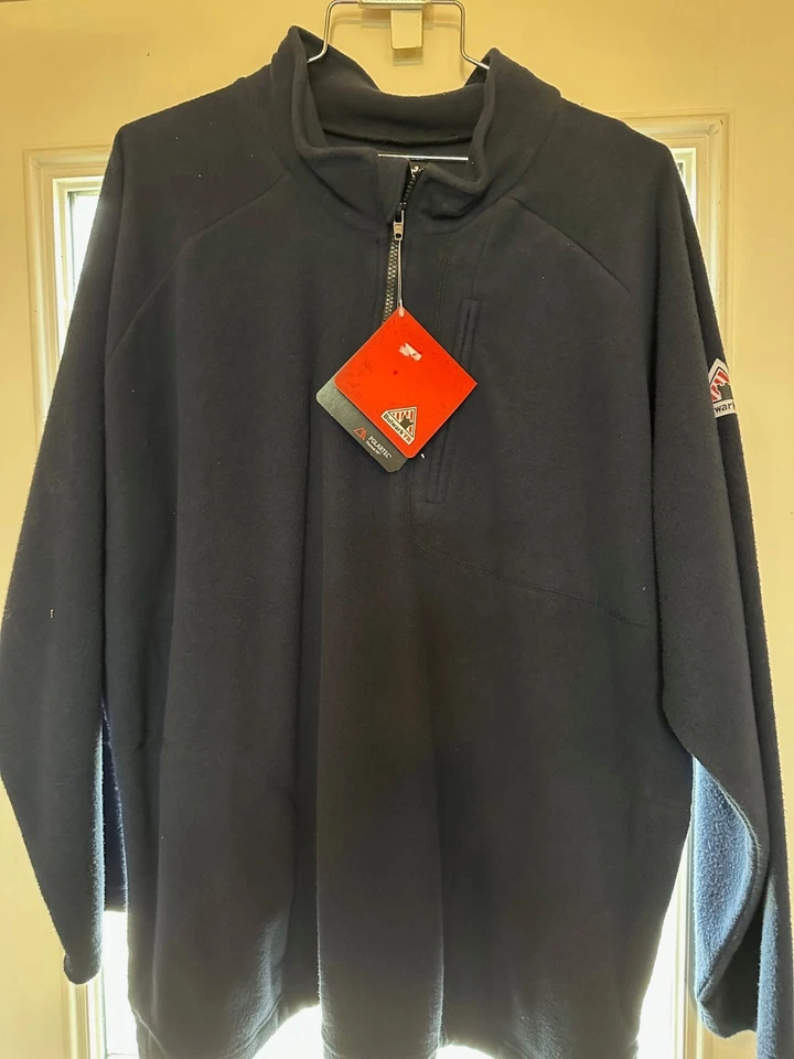 Bulwark FR Polartec Fleece 1/4 zip pullover size M XL Regular - Image 1 of 1
