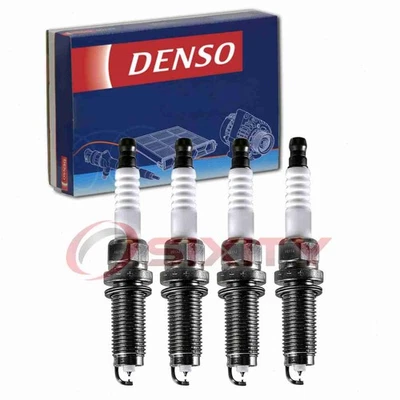 4 bujías Denso para Honda Fit 2014-2016 1,5 L L4 encendido secundario ij Foto 1 de 4