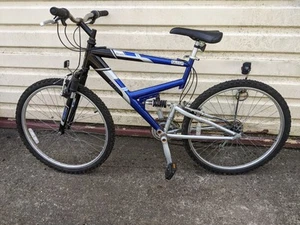 RALEIGH DORADO MONTAIN BIKE FULL SUSPENSION ALLOY WHEELS 18 GEARS GOOD CONDITION - Picture 1 of 21