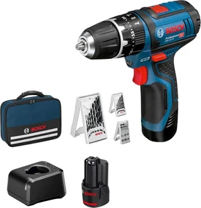 Bosch Professional GSB 12V-15 Akku Schlagbohrschrauber Inkl. 2 x 12V/2Ah... - Bild 1 von 6