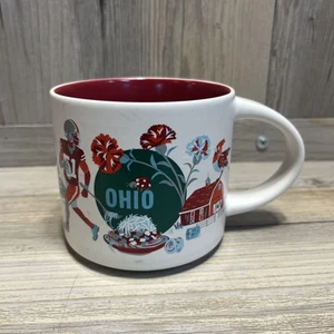 Starbucks Ohio Discovery Series 14 oz Collectible Coffee Mug: Buckeye State! - Picture 1 of 6