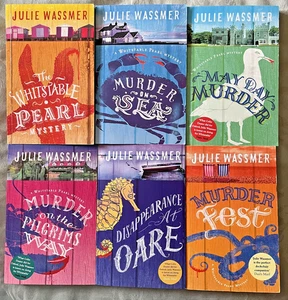 Menge 6 Whitstable Pearl Cozy Mysteries Bücher 1-6 * Julie Wassmer * TPB - Bild 1 von 2