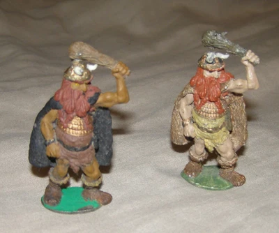 Ral Partha 01-052 Hill frost Giants x2 AD&D lead painted dungeon figures - Image 1 of 4