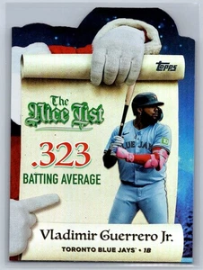 2025 Topps Holiday - The Nice List - Vladimir Guerrero Jr. #MNL-23 - Picture 1 of 2
