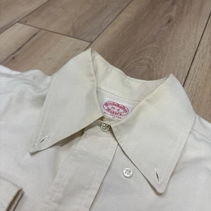 Rare 50s Six Button VTG Brooks Brothers Knit BD Shirt 15-2 OCBD USA IVY - Picture 1 of 9