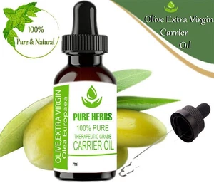 Hierbas Puras Oliva Virgen Extra 100% Puro y Natural Aceite Portador Europaea Br1 - Imagen 1 de 6