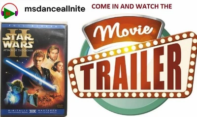 Star Wars Episode II: Attack of the Clones (DVD,2002,2-Disc Set) Not a Scratch! - image 1 of 4