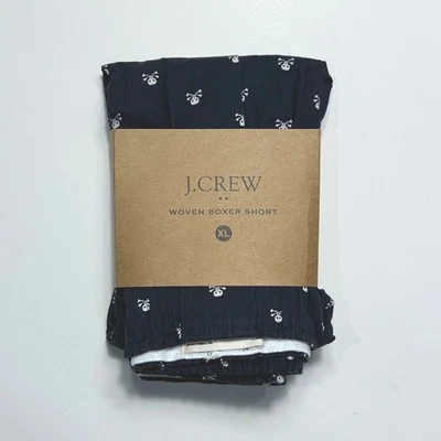 Calzoncillos boxer J Crew para hombre XL calaveras y huesos cruzados Foto 1 de 3