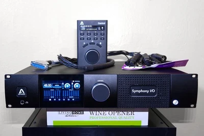 Apogee Symphony I/O MKII 8x8+8MP mk2 [TB Gen2 ⚡] Interfaz de audio + AES mogami 4x Foto 1 de 4