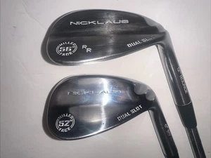 Jack Nicklaus Milled Dual Slot Tour Gap / Sand Wedge Set Chrome - Bild 1 von 11