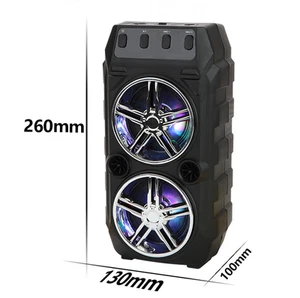 Wireless Bluetooth Speaker | Dual 3-Inch Speakers | Outdoor Portable Loud Speake - Photo 1 sur 5