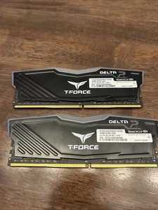 Team Group T-Force Delta RGB DDR4 32GB (2x16GB) Gaming Memory Module... - Afbeelding 1 van 3