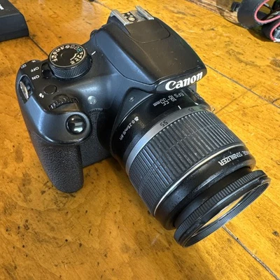 Canon EOS Rebel T5 18.0 MP DSLR Camera Kit with EF-S 18-55mm f/3.5-5.6 IS Nice! - Image 1 of 4