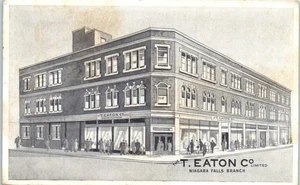 The T. Eaton Co. Limited, Niagara Falls Branch, Ontario, Canada Postcard c1951 - Picture 1 of 2