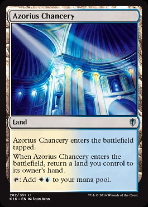 Azorius Chancery - Light Play MTG Commander 2016 Edition - Image 1 of 1