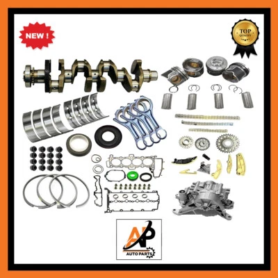 Cigüeñal de nitrato para Range Rover 2.0 diésel 204DTD CON ENGRANAJE + kit de reconstrucción del motor Foto 1 de 3