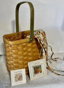 Longaberger 2003 HERBST TOTE Korb COMBO in TOP ZUSTAND - Bild 1 von 8