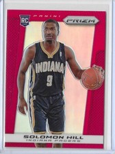 2013-14 Panini Prizm Solomon Hill Red Prizm Rookie Card #277 Indiana Pacers RC