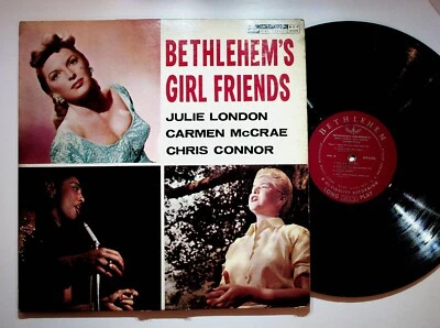 1956 Bethlehems Girl Friends Chris Connor Julie London C McCrae Vinyl LP Record Foto 1 de 4